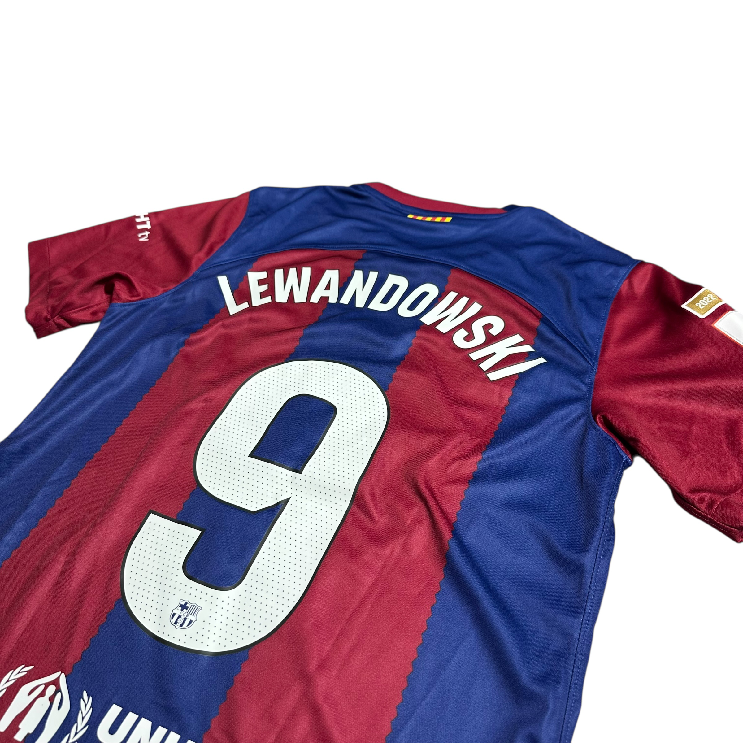 FC Barcelona 23/24 Home Lewandowski - obrazek 3