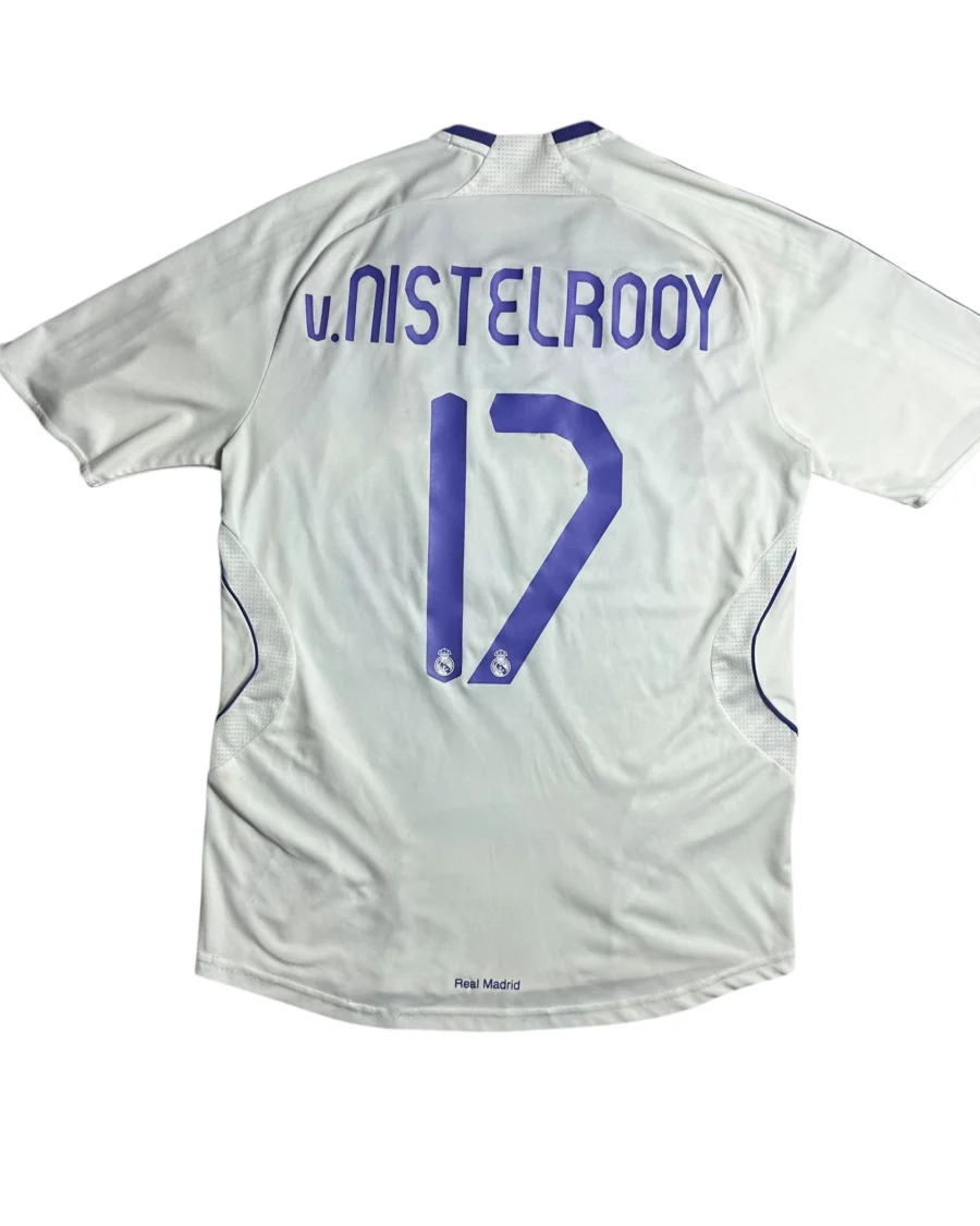 Real Madrid 07/08 Home Ruud Van Nistelrooy