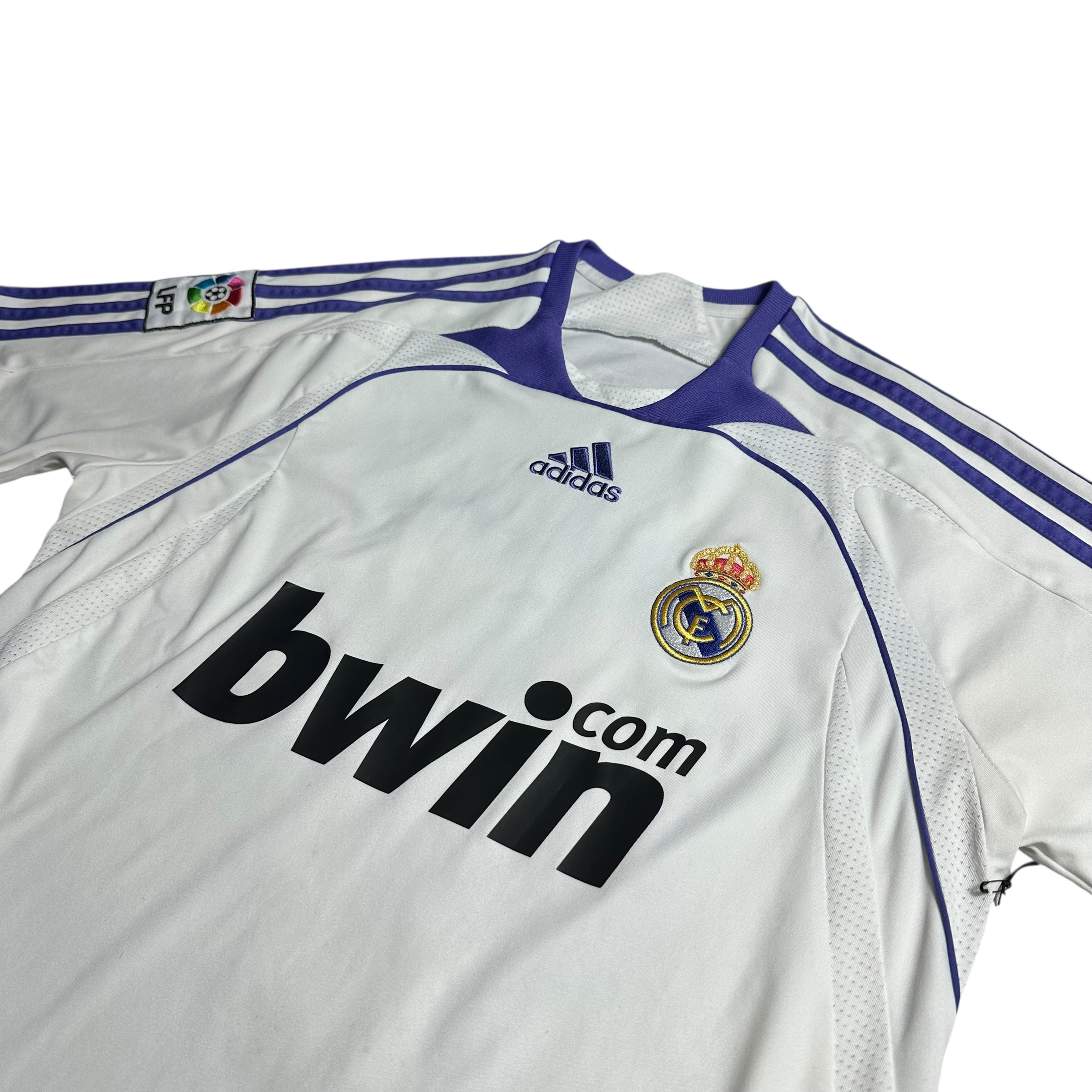 Real Madrid 07/08 Home Ruud Van Nistelrooy - obrazek 5