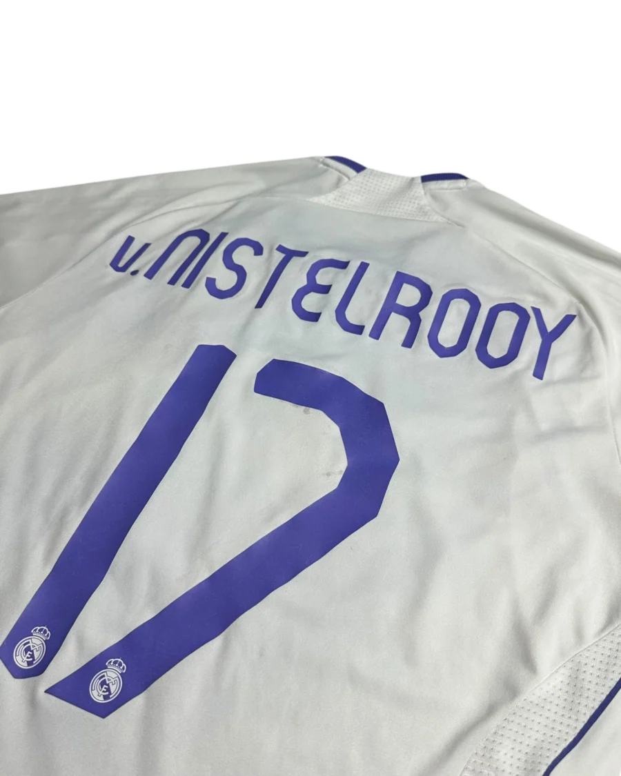 Real Madrid 07/08 Home Ruud Van Nistelrooy
