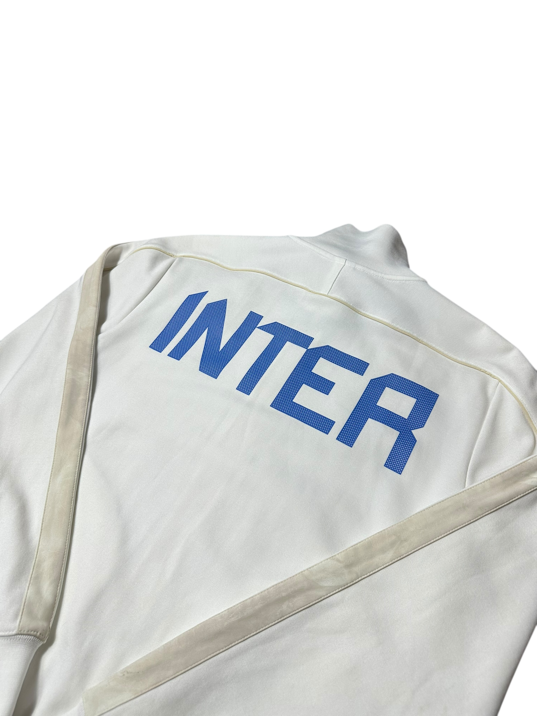 Inter Milan White Track Sweatshirt - obrazek 2