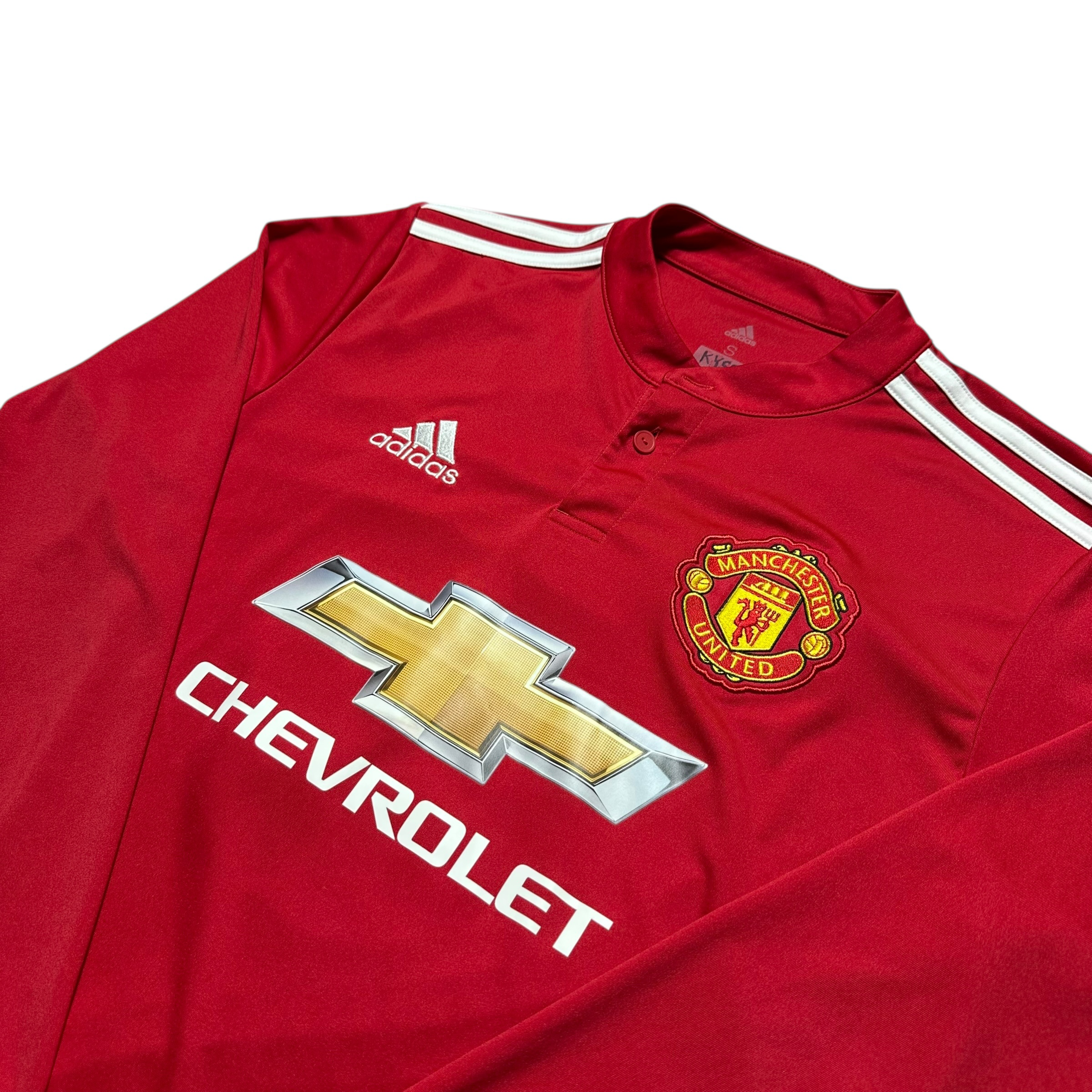 Manchester utd. 17/18 Home Pogba L/S - obrazek 4
