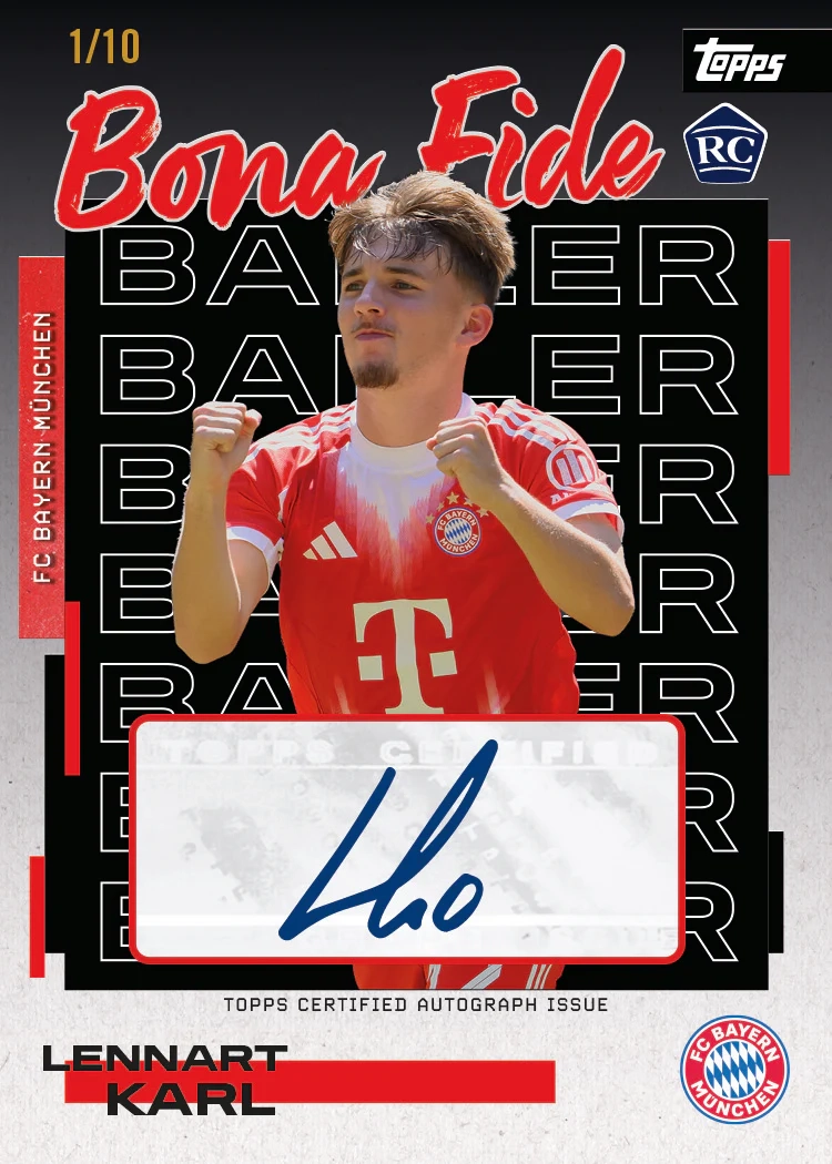 Topps FC Bayern Munich 25/26 Team Set - obrazek 4