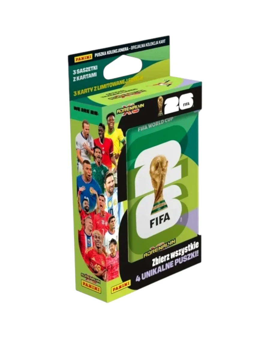 2026 Panini Fifa World Cup Adrenalyn XL Mini Puszka