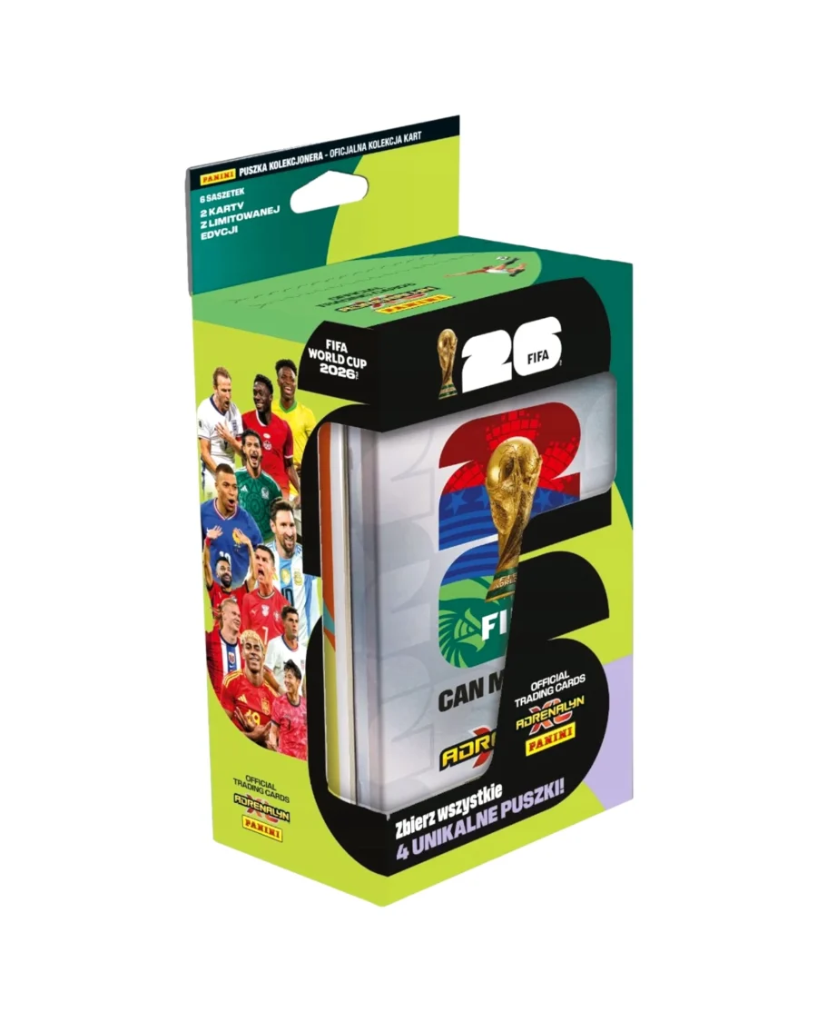 2026 Panini Fifa World Cup Adrenalyn XL Puszka kolekcjonerska