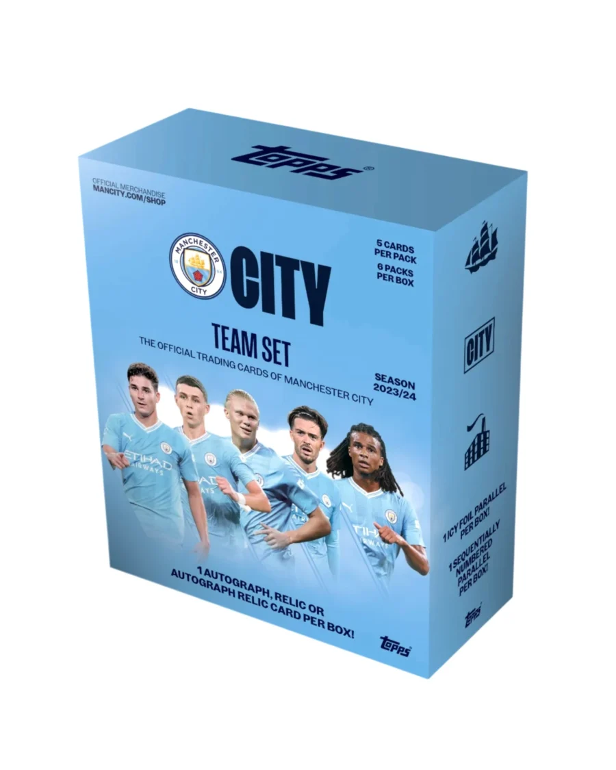 2023/24 Topps Manchester City Team Set