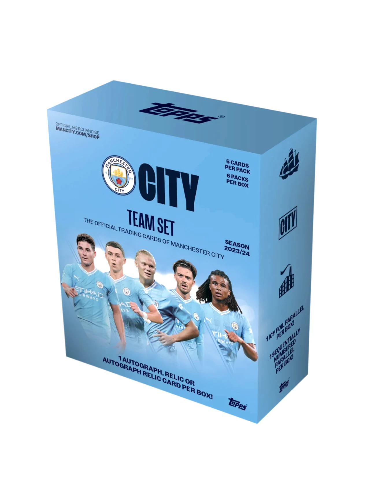 2023/24 Topps Manchester City Team Set