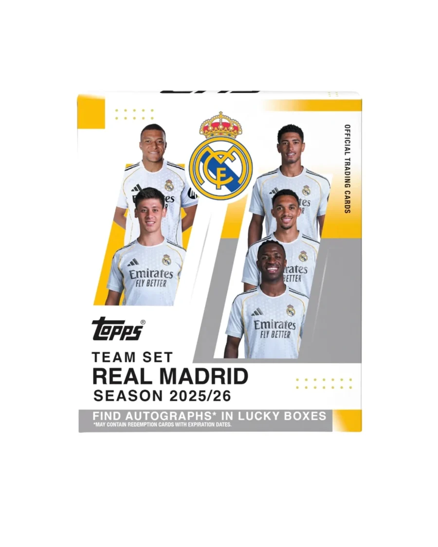 2025/26 Topps Real Madrid Team Set