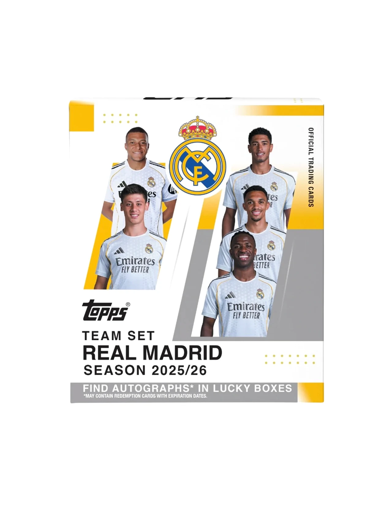 2025/26 Topps Real Madrid Team Set