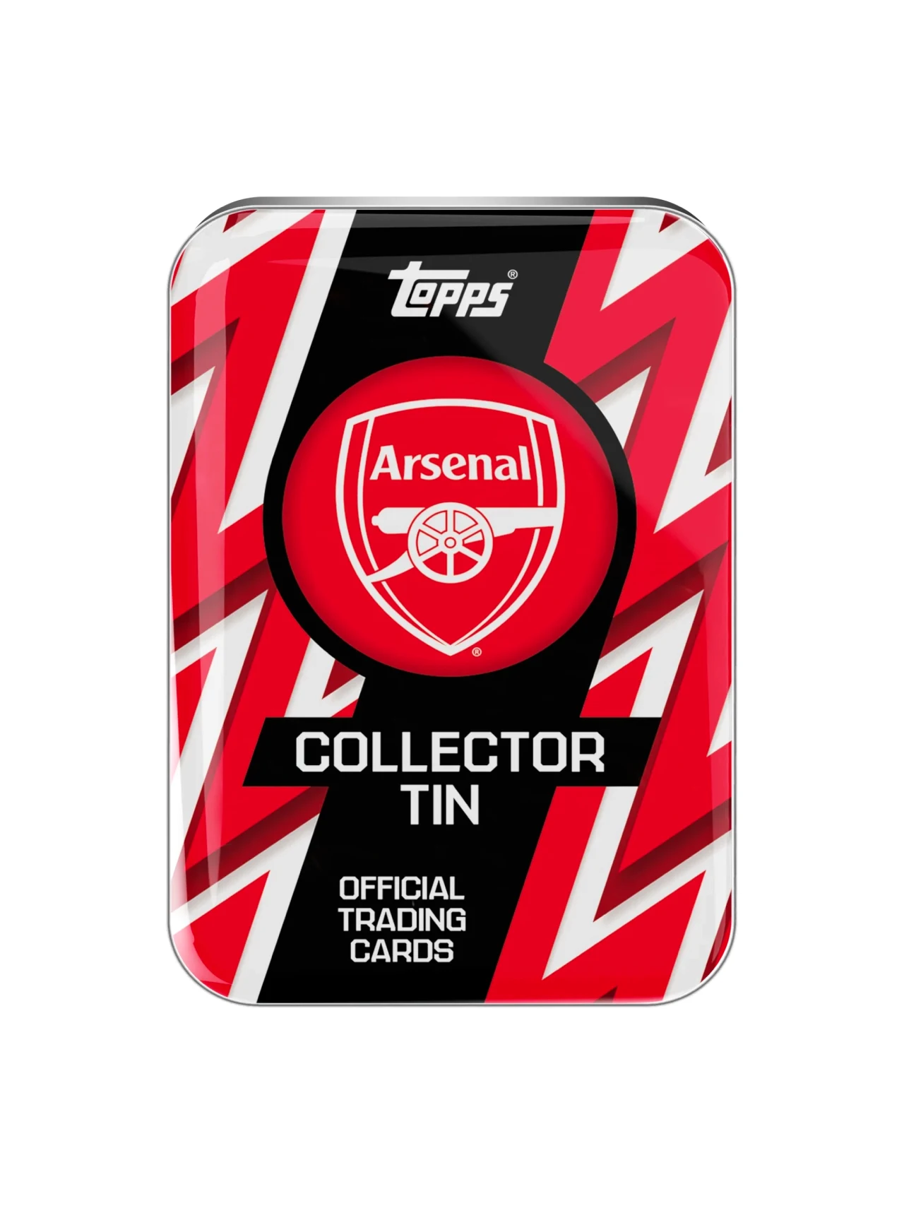 2025/26 Topps Arsenal FC Soccer Collector Tin