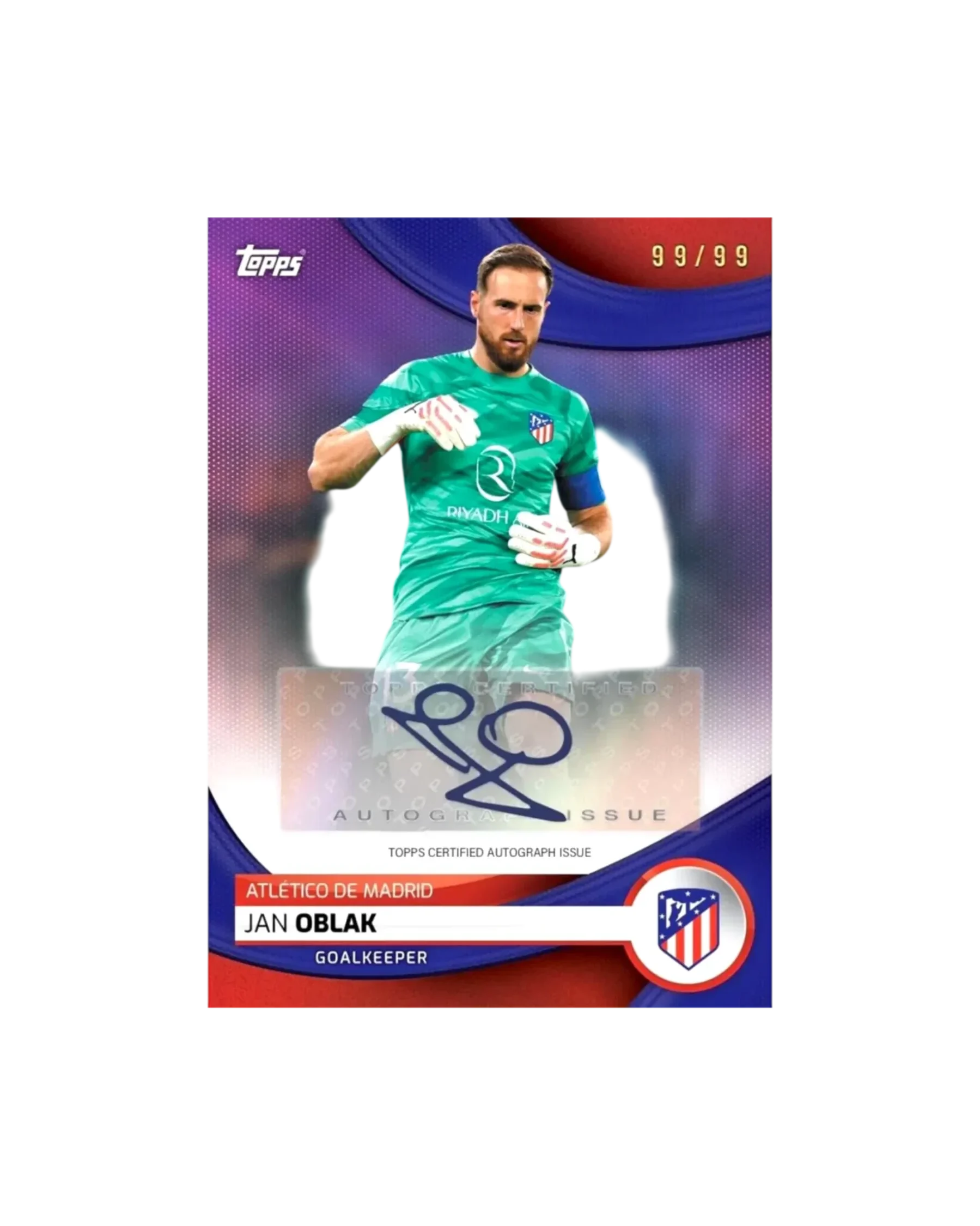 2023/24 Topps Atletico Madrid Team Set