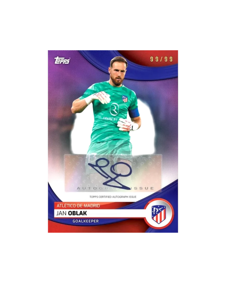 2023/24 Topps Atletico Madrid Team Set