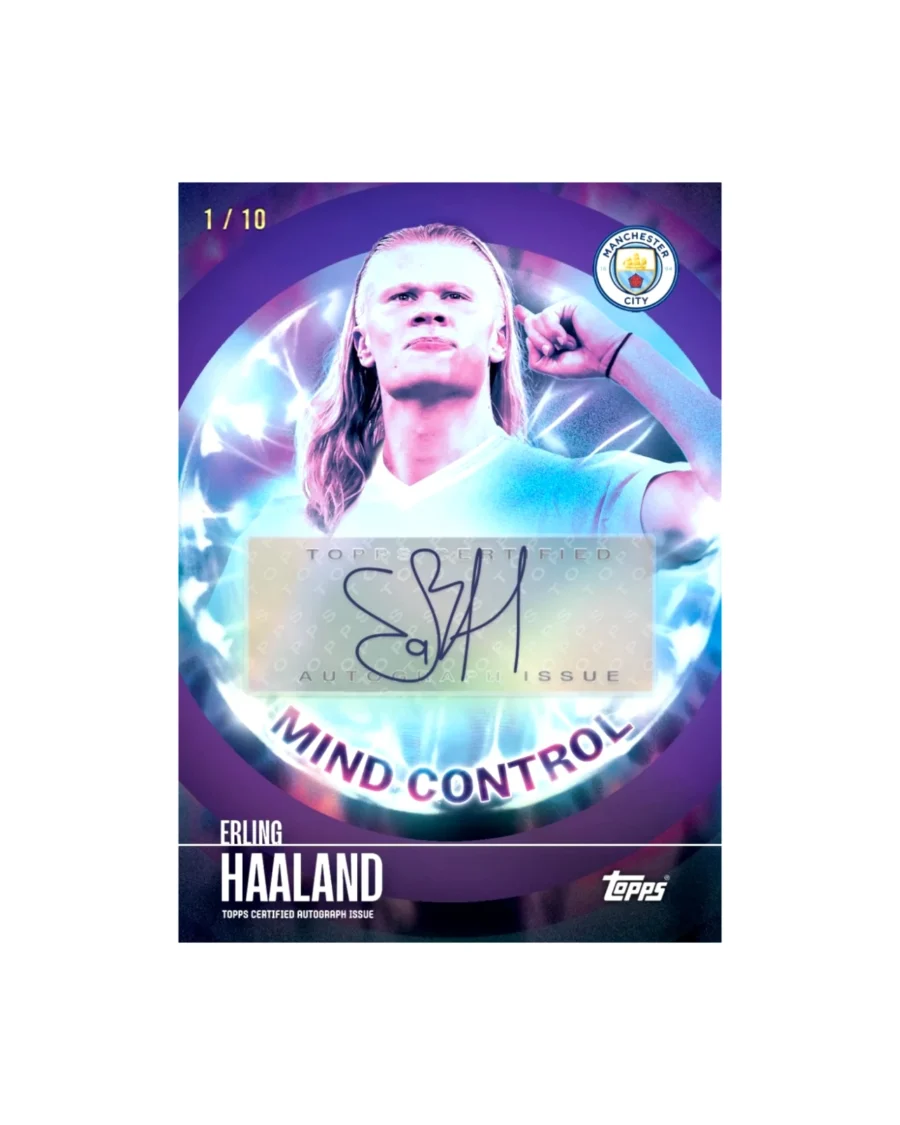 2023/24 Topps Manchester City Team Set