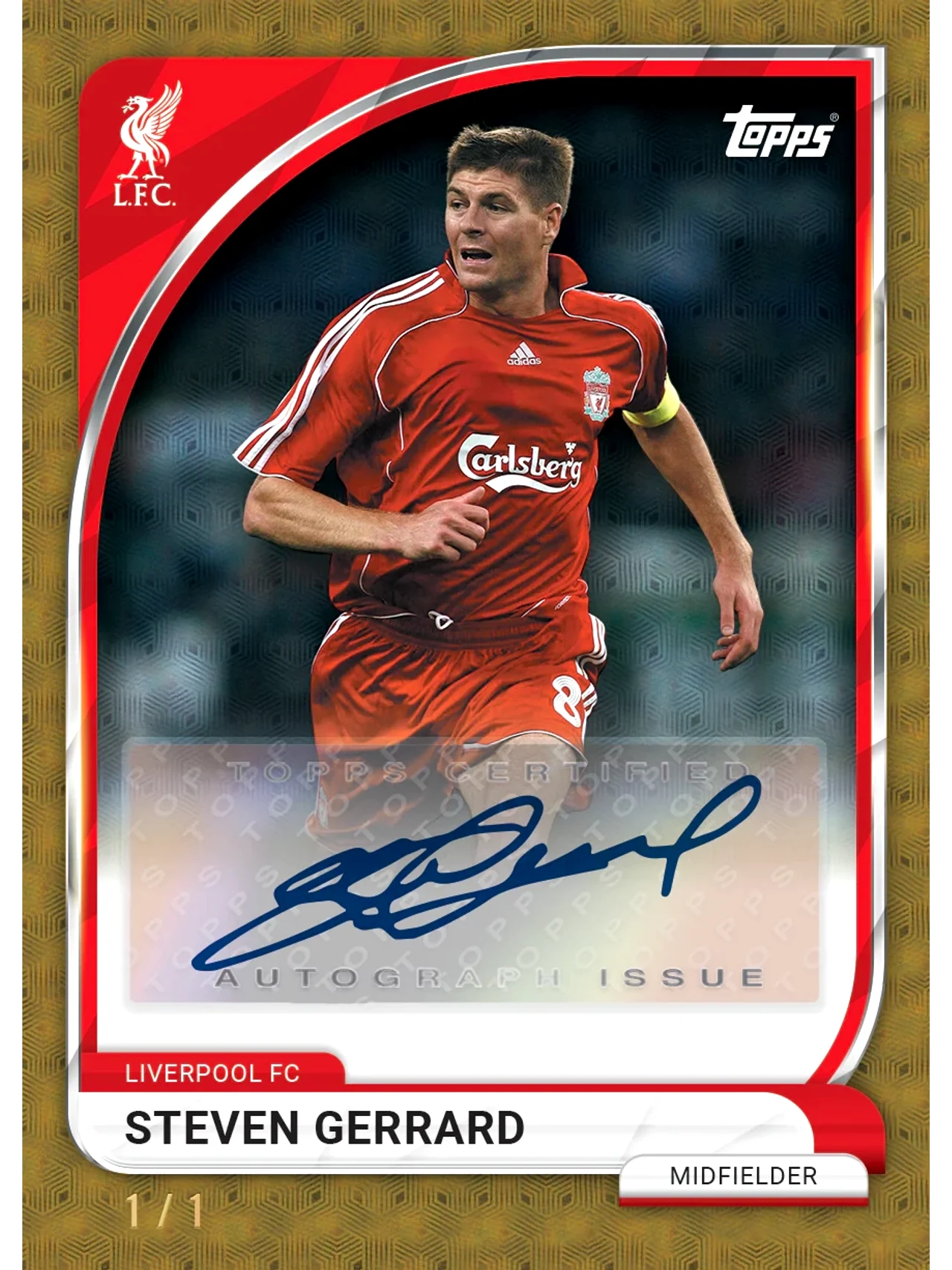 2025/26 Topps Liverpool Soccer Collector Tin