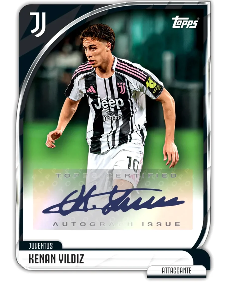 2025/26 Topps Juventus Soccer Collector Tin