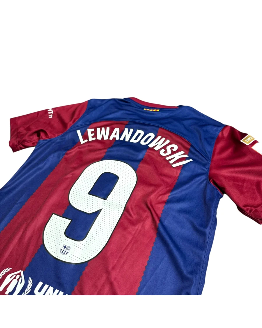 FC Barcelona 23/24 Home Lewandowski