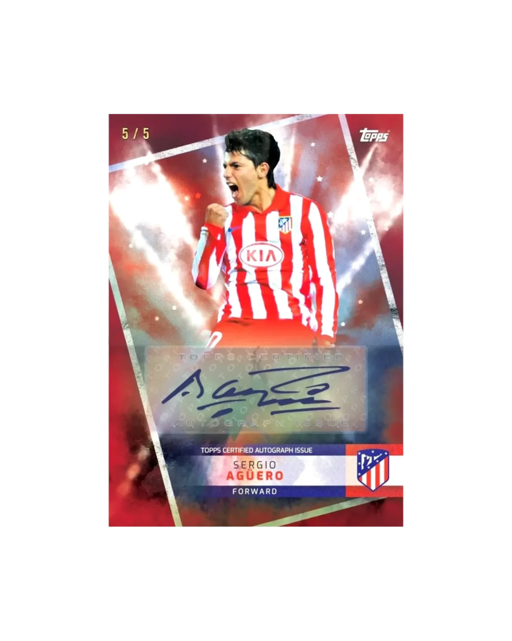 2023/24 Topps Atletico Madrid Team Set