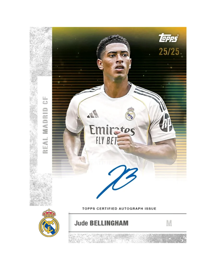 2025/26 Topps Real Madrid Team Set