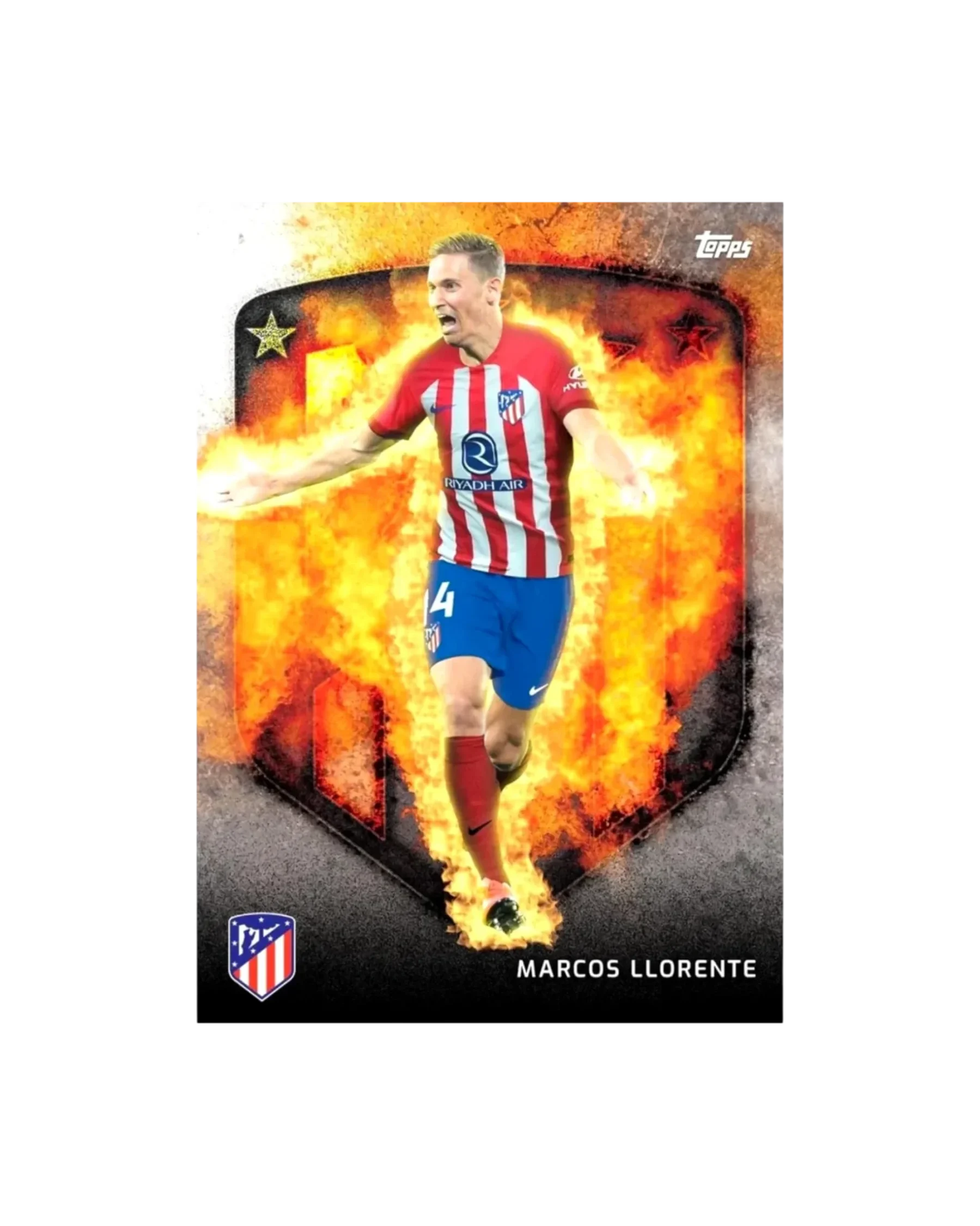2023/24 Topps Atletico Madrid Team Set