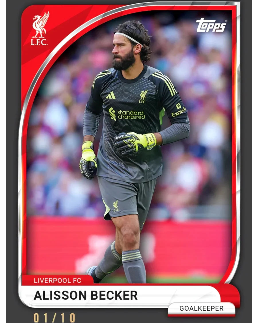2025/26 Topps Liverpool Soccer Collector Tin