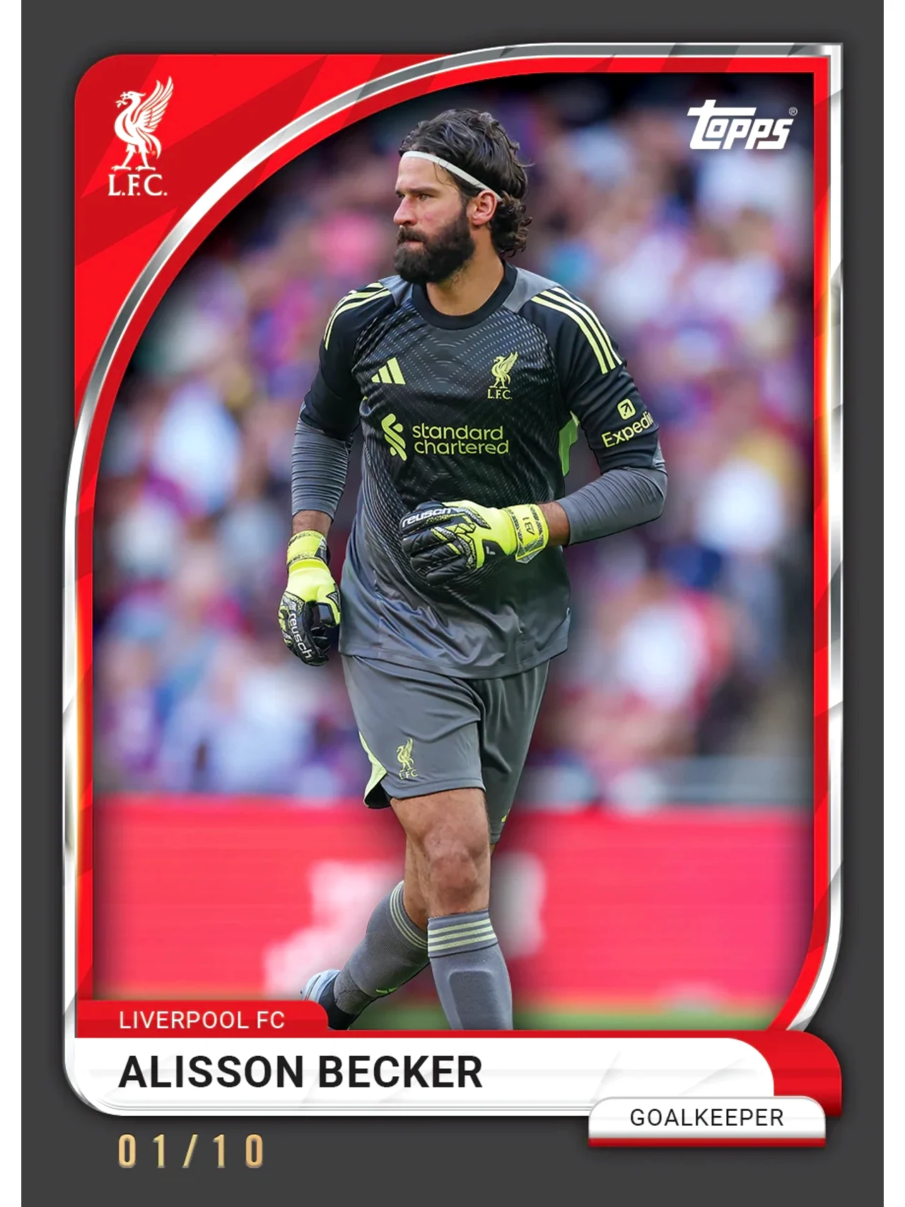 2025/26 Topps Liverpool Soccer Collector Tin