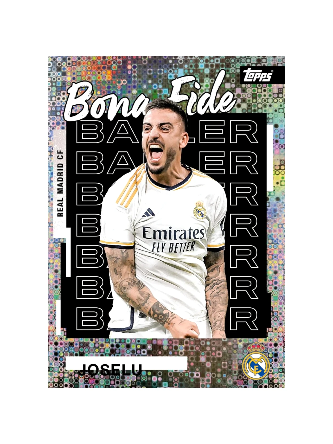 2025/26 Topps Real Madrid Team Set