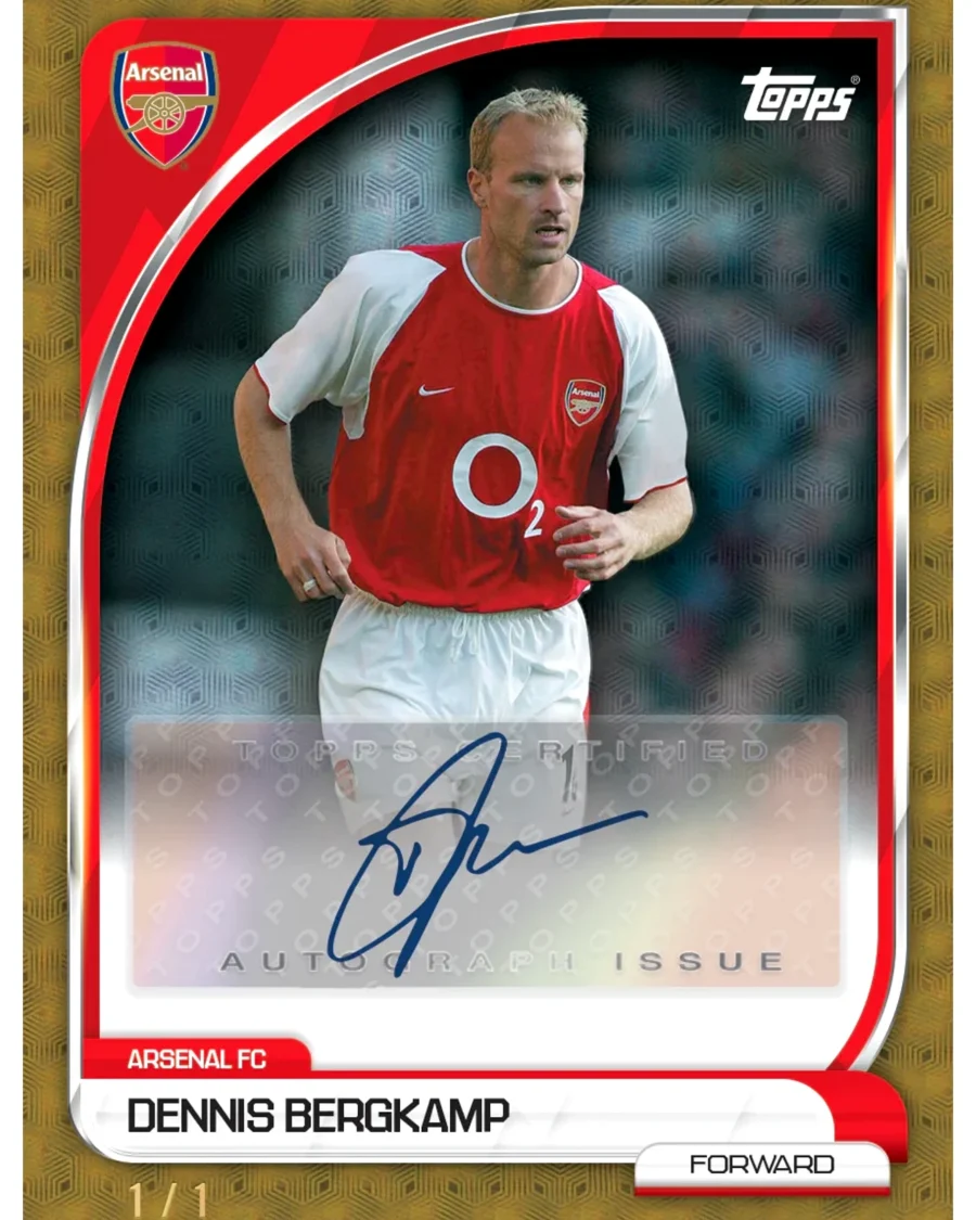 2025/26 Topps Arsenal FC Soccer Collector Tin