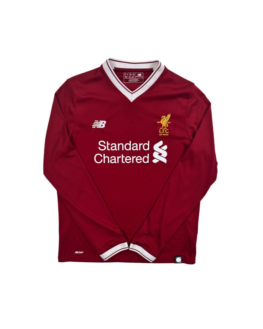 Liverpool 17/18 Home L/S Junior
