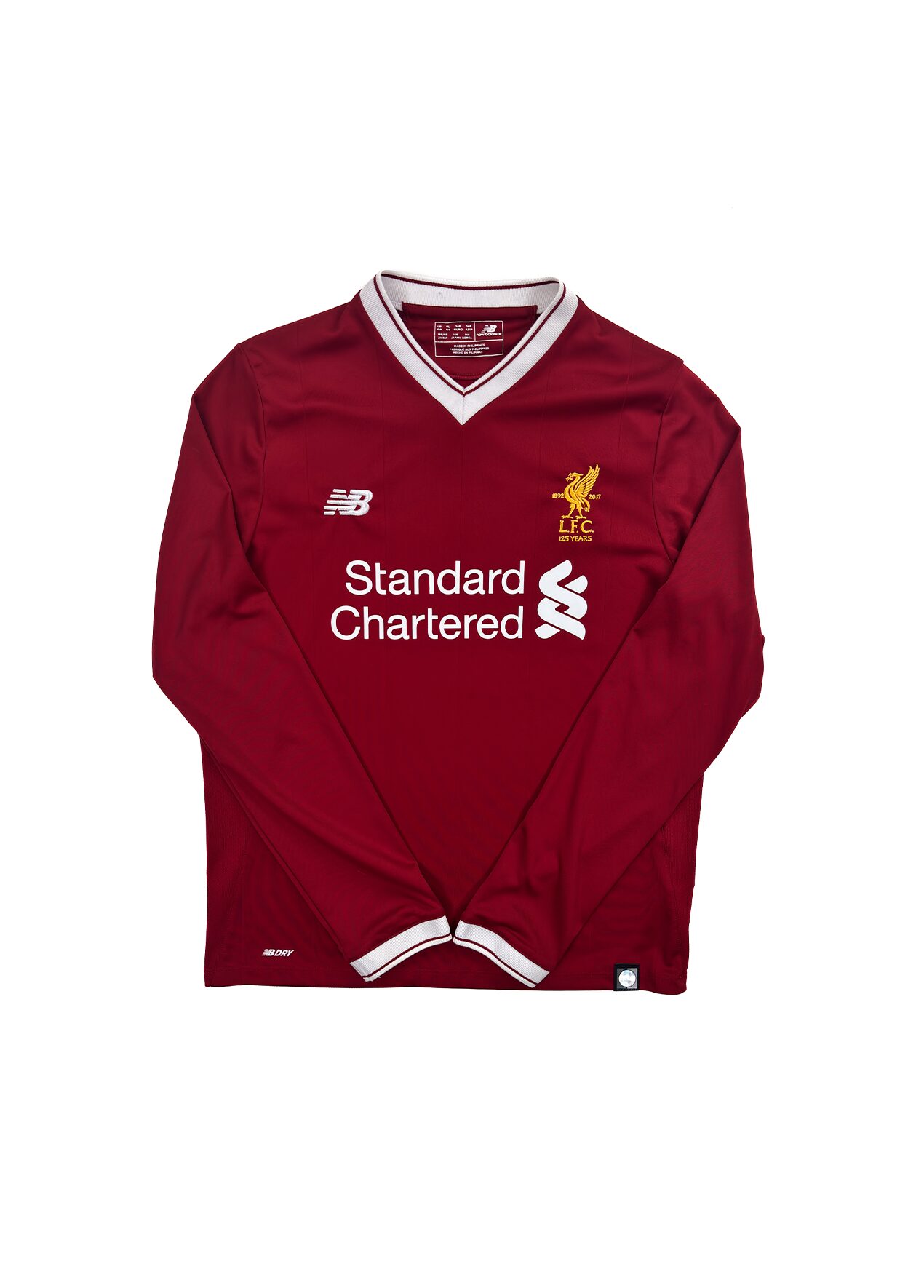 Liverpool 17/18 Home L/S Junior