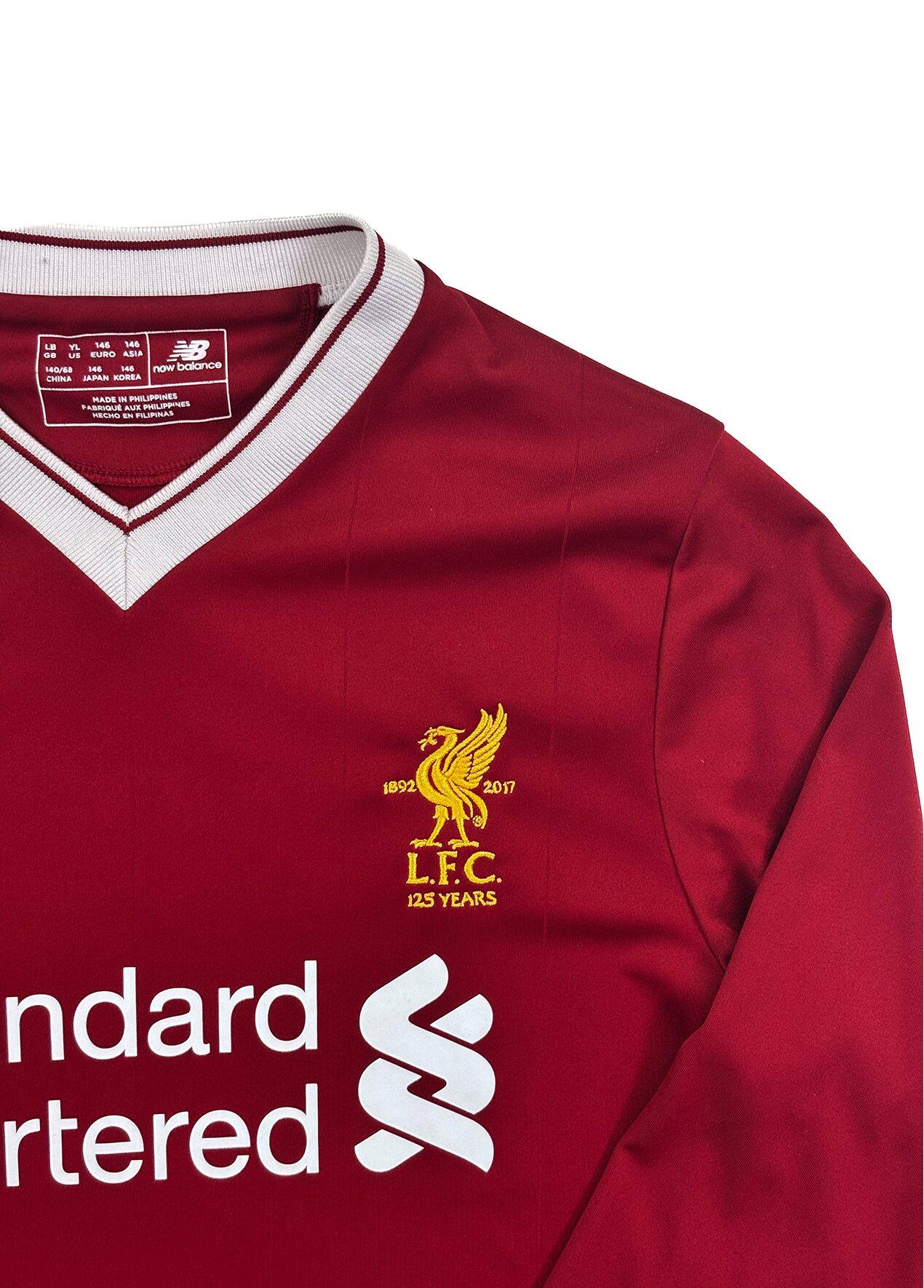 Liverpool 17/18 Home L/S Junior