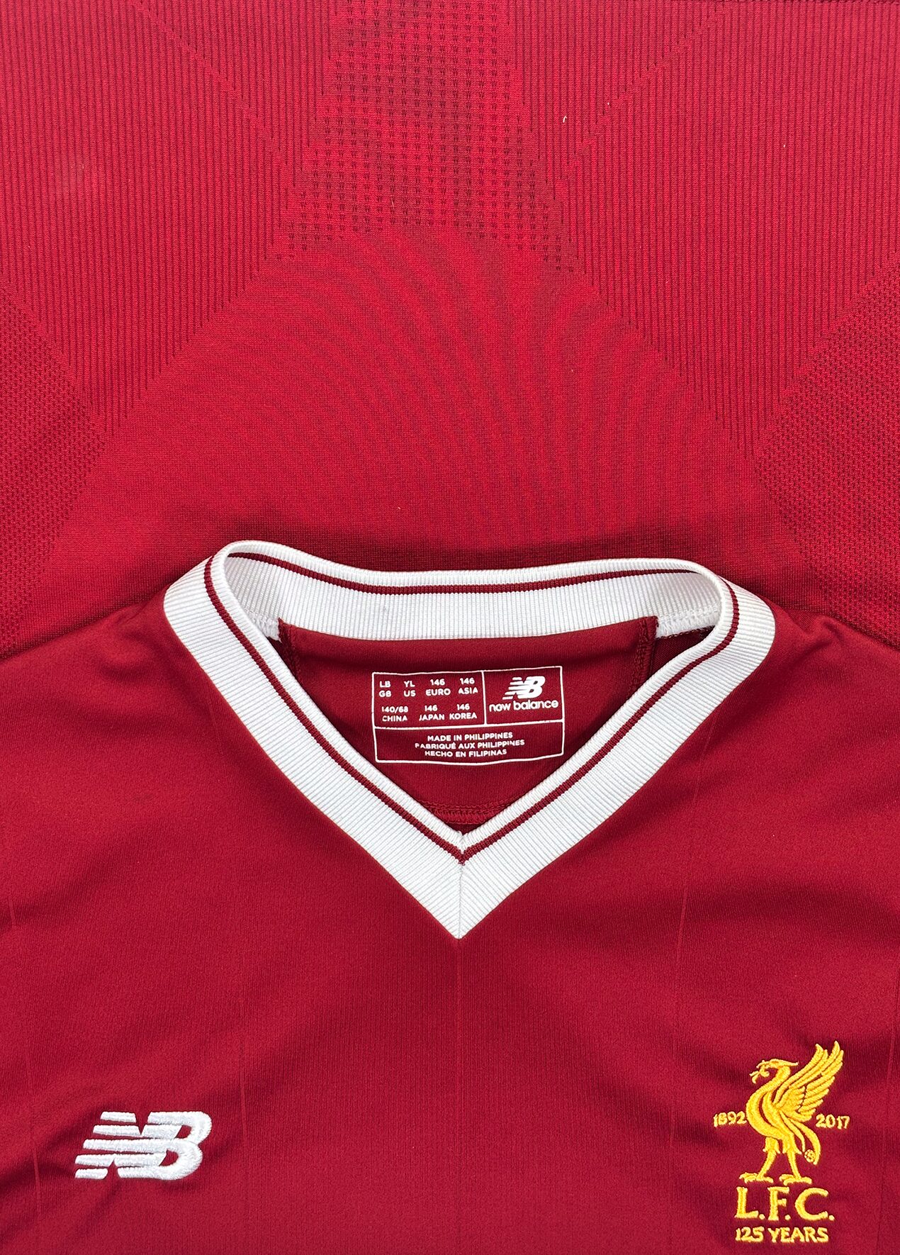 Liverpool 17/18 Home L/S Junior