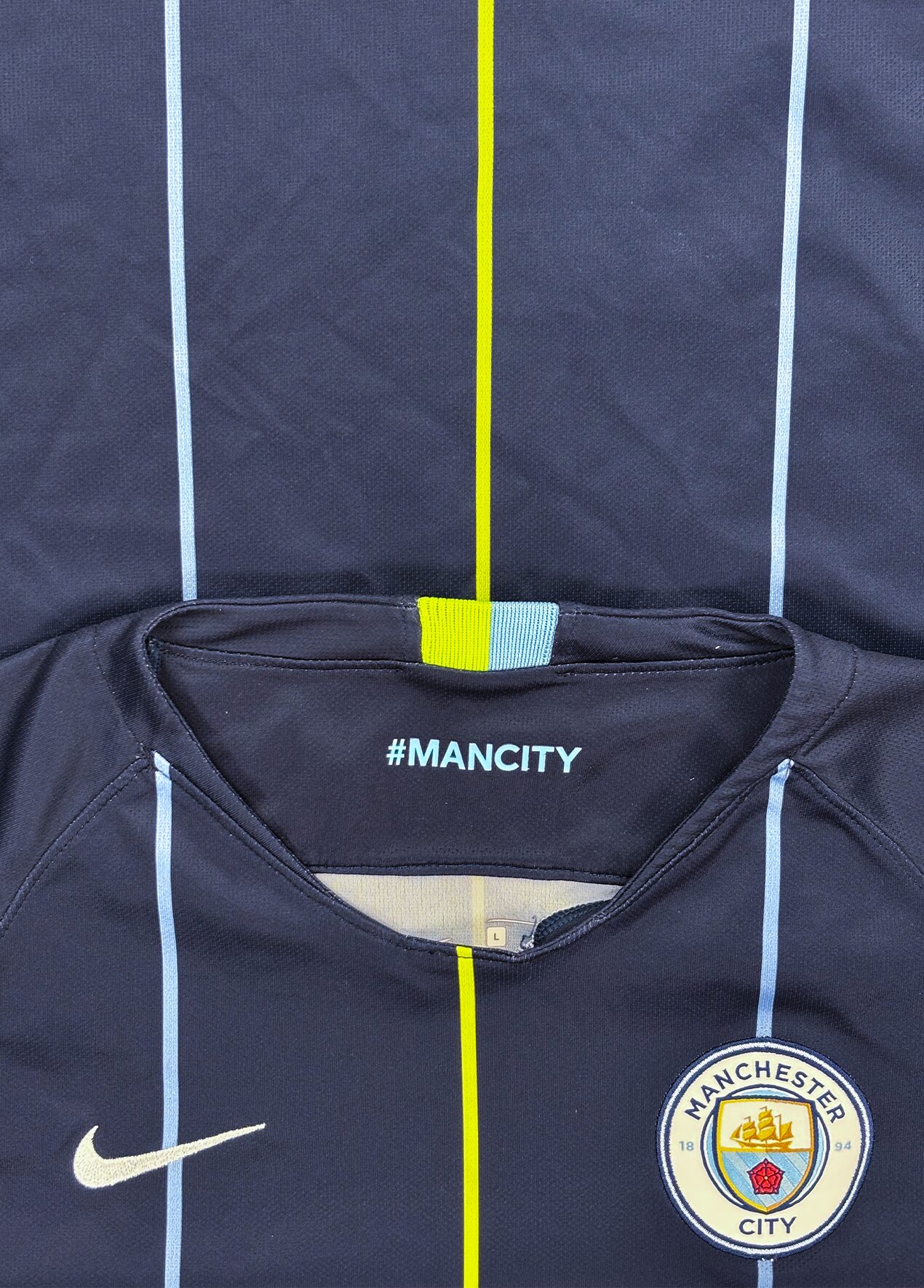 Manchester City 18/19 Away Junior