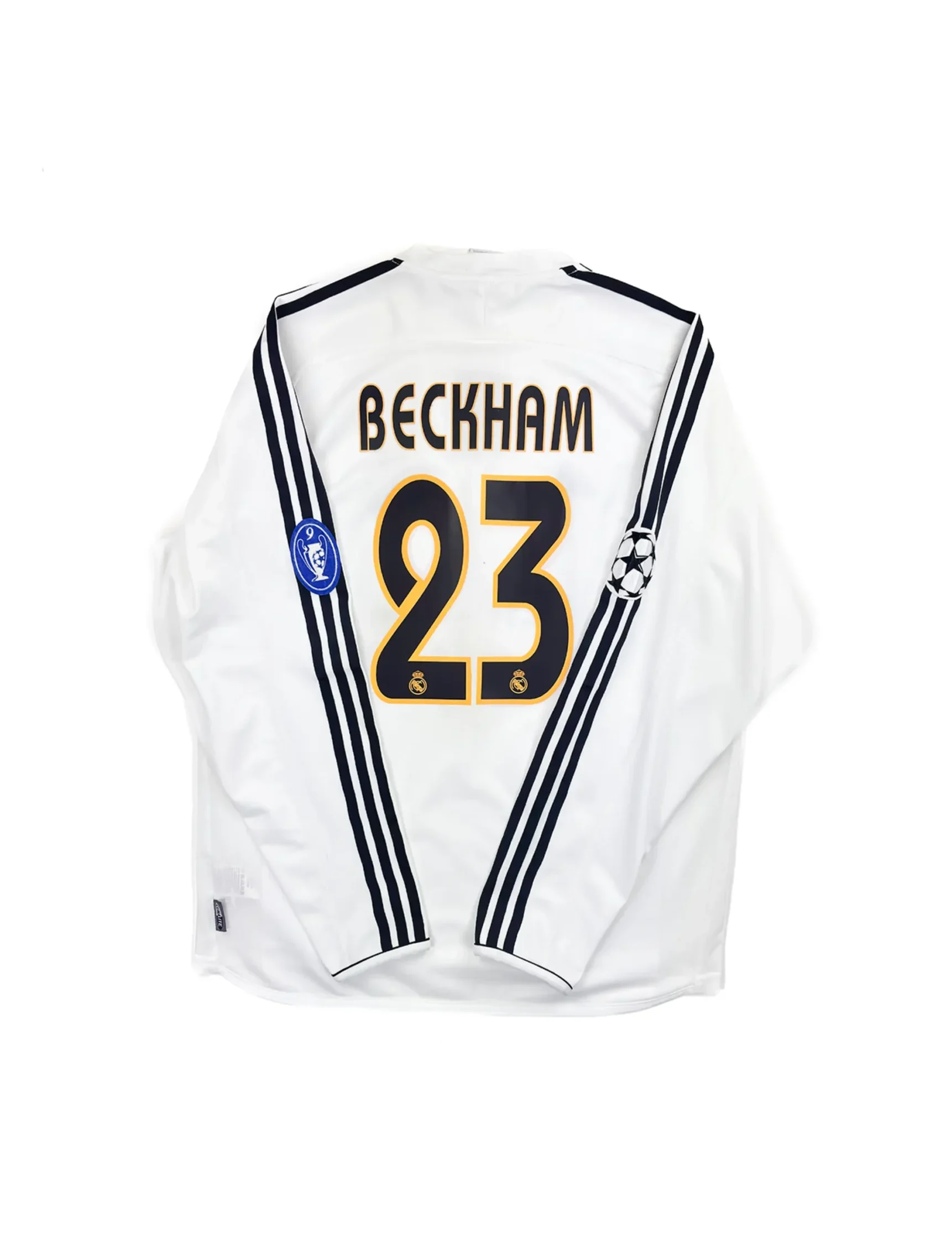 Real Madrid 03/04 Home Beckham L/S
