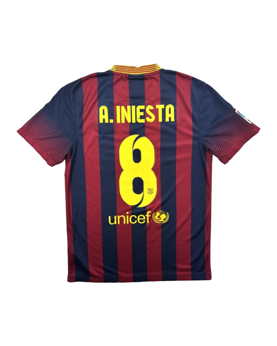 FC Barcelona 13/14 Home Iniesta