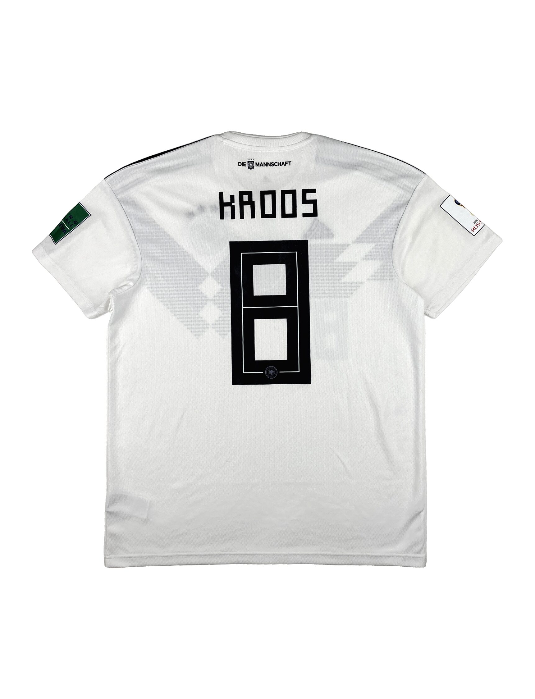 Germany 2018 Home Kroos Full Patch